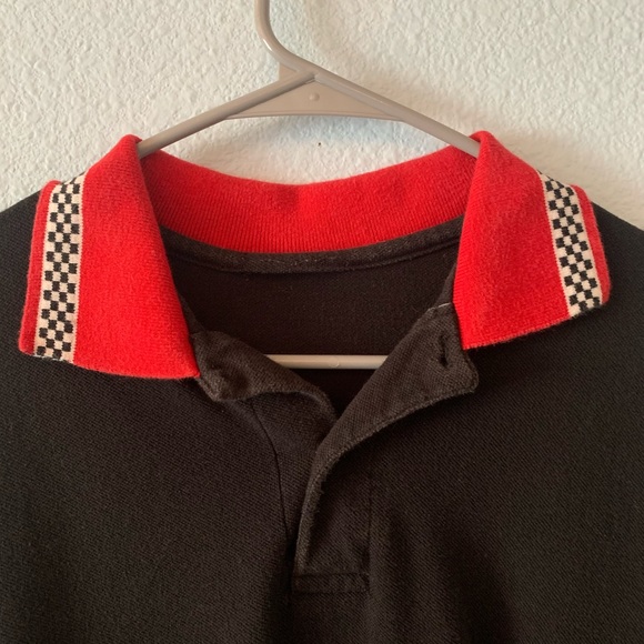 Vintage Racing Checkered Polo - Picture 2 of 4